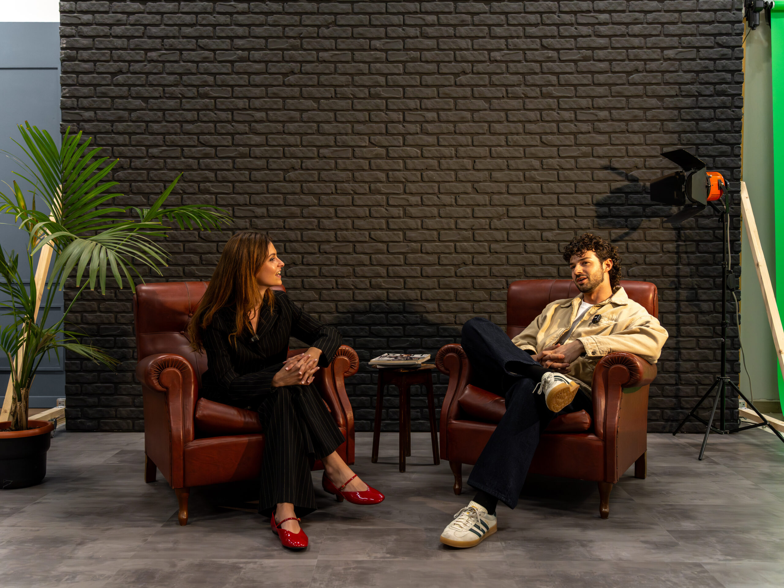 Set lounge mattoncini neri